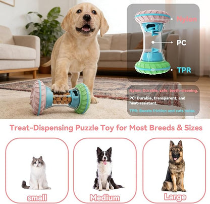 MateeyLife Interactive Dog Puzzle Toys for Small Medium Large Breed - Durable Smart Puppy Enrichment Dogs Toy to Keep Them Busy, Mental Brain Stimulation Treat Dispensing Training & Slow Feeder