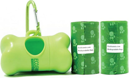 Wholesale Biodegradable Dog Poop Bags 28800-Count (1440 Rolls) with 2 Dispensers : Environment Friendly w/ d2w for Fast Degradation, Dog Waste Bags, Lavender Scented, Pet Waste Poopbags