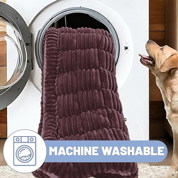 Waterproof Backseat Pet Bed Mat,Soft Plush Pet Seat Cover, Thickened Backseat Dog Bed Mat, Washable & Non-Slip Travel Pet Mat for Small Medium Dogs, Fits Car, Truck & SUV
