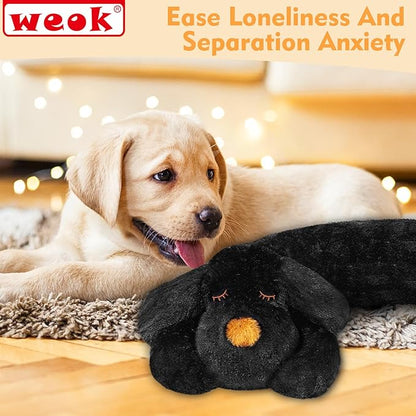 Heartbeat Puppy for Dogs-for Separation Anxiety Relief, Heartbeat Stuffed Animal Anxiety Calming Behavioral Aid Plush Toy for Dogs Cats Pets