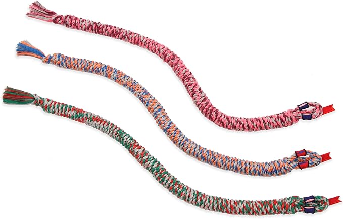 Mammoth Pet Products 26-Inch Snakebiter Rope Tug, Small, Assorted,MultiColored,53060F