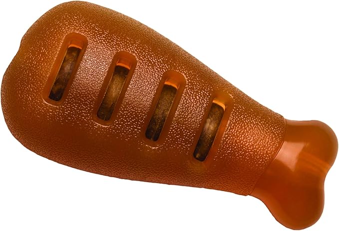 Starmark Treat Ringer Flex Grip Turkey Leg, Brown (SMFEL), 1 Count ( Pack of 1)
