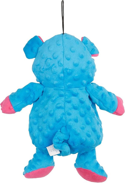 Sqeaky Plush Durable Dog Toys with Multi-Colour,Dotty Friends for Dog by Petlou (12 Inch Dotty Friends Pig)