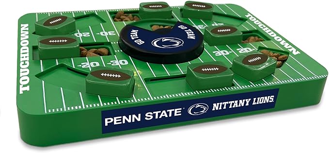Pets First Penn State Large Puzzle Toy - Interactive Dog Treat & Slow Feeding Toy