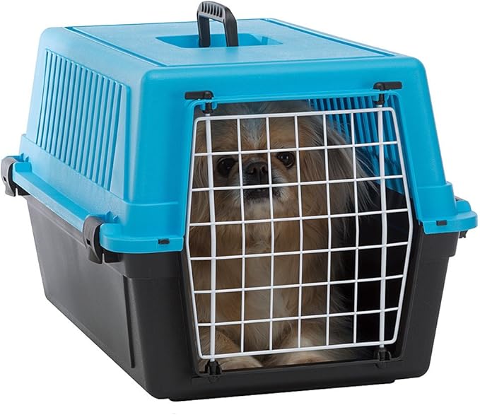 Ferplast Atlas 20 Cat and Dog Carrier, Blue