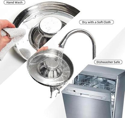 Stainless Steel Puppy Bowls, Set of 2 Puppy Feeder, Dog Food and Water Bowl, Food Feeding Weaning for Small Medium Large Dogs, Pets, S