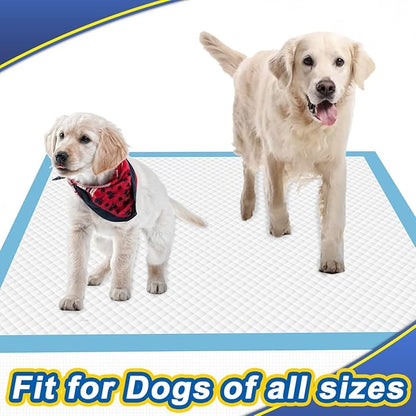 XL Puppy Pads 40 Count, Thicken Pee Pads for Dogs, 28"x34" Dog Pee Pads Extra Large, Disposable Urine Bed Pads for Doggy, Potty Pads for Doggie, Large Dog Pads, Piddle Pads X-Large