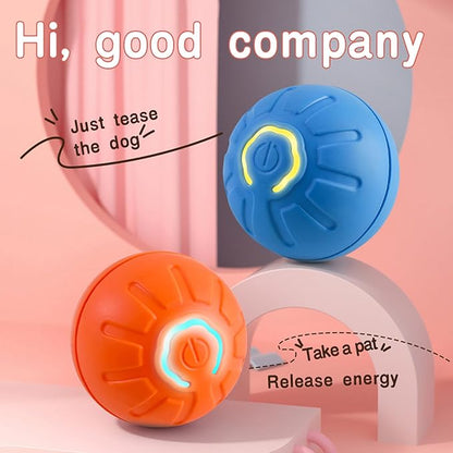 Interactive Cat Toys for Indoor Cats Automatic Moving Rolling Ball cat Toy Balls Moving cat Toys for Indoor Cats and Dog Balls (Gear Wheel)