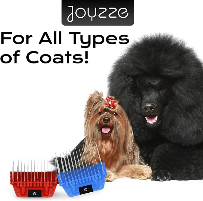 A Series Wide 25mm (1 inch) Metal Comb - Professional Dog Grooming Blades for Smooth Coat - Durable and Precise for Trimming and Finishing - Compatible with A Series Clippers