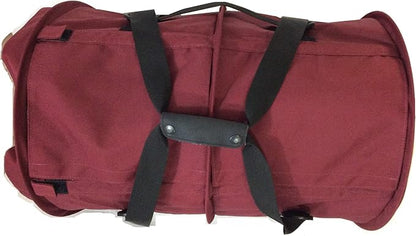 SturdiBag XL Pet Travel Carrier: Flexible Height for Cat and Dog Soft Sided with Safety Clips and Seatbelt Straps | Bordeaux, 20" x 16" x 12" (PN: SB3-PRO-BX)