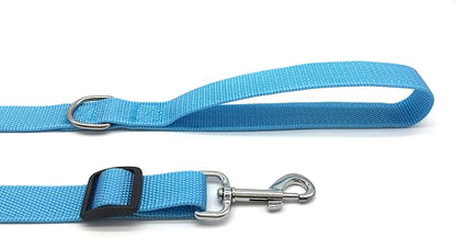 TAIAN Adjustable Nylon Dog Leash, 10 Foot Long Dog Leashes for Medium Large Dogs