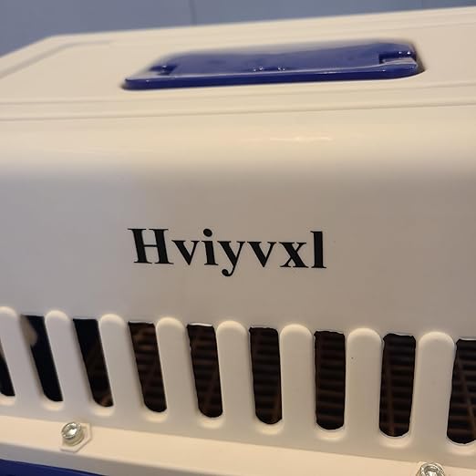 Hviyvxl Pet crates - Durable hard-sided cat and dog cage with top handle, ventilated travel cage, convenient for veterinary examinations and travel