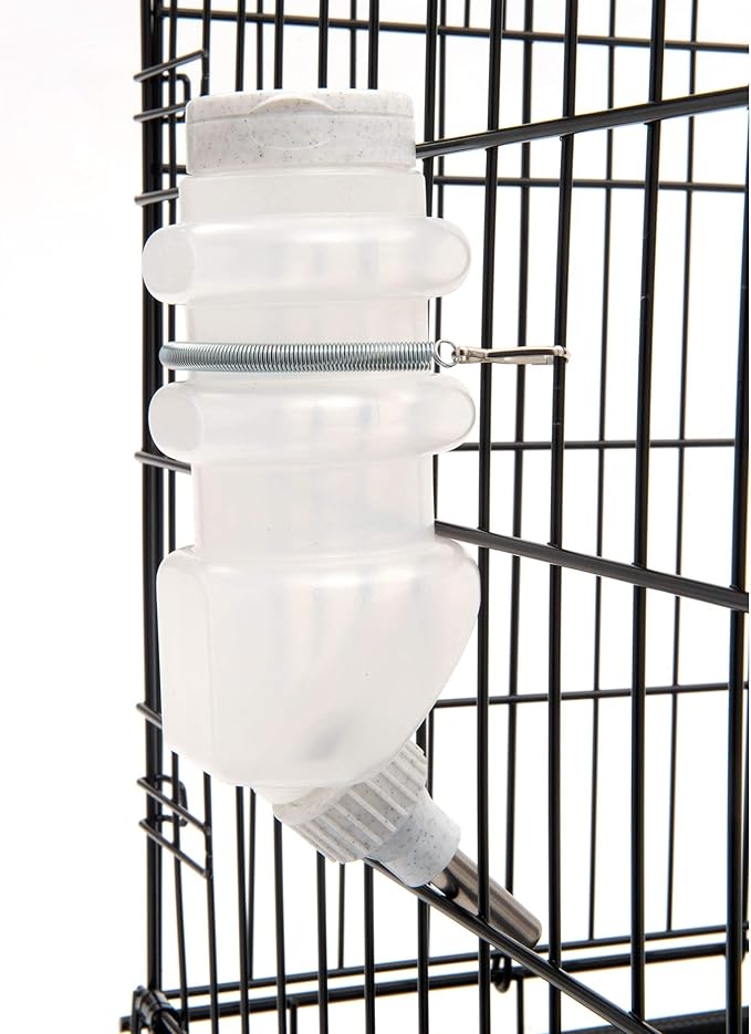 Lixit Top Fill NO-Drip Water Bottles for Dogs. (16 FL Oz (Pack of 1), White)