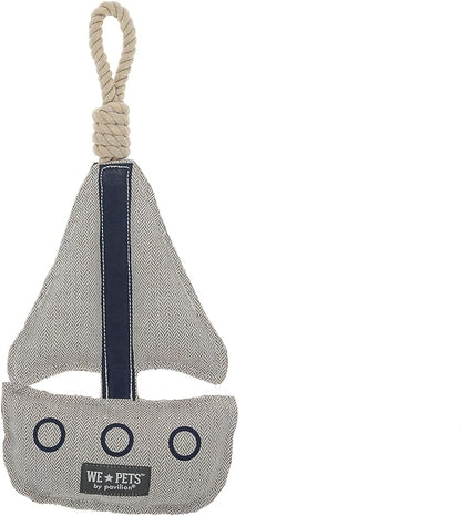 Pavilion Gift Company - Boat Dog - Dog Toy On Rope Tug of War Puppy Doggy K9 Lover Parent Boating Outdoor Gift