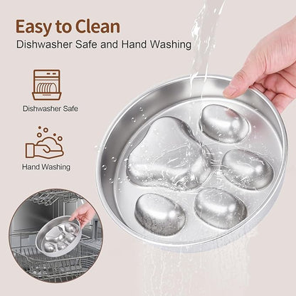 Slow Feeder Dog Bowls Stainless Steel with Non-Slip Silicone Pad Metal Bowl 2 Cups Heavy Duty Large Capacity Slow Feed for Small, Medium, Large Breed Dogs to Slow Down Eating