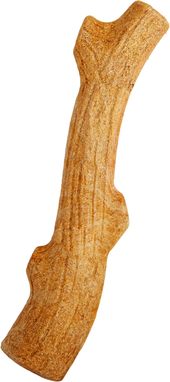 Outward Hound by Petstages Super Dogwood Durable Dog Chew Toy, Medium - Long Lasting Chew Stick Made with Real Wood - USA Made, M