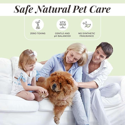 Cleansing Hair and Body Spray for Dogs - 5.1 Fl Oz of Dog Deodorizer, Long Lasting Formula - Everyday Body Spray with Aloe, Lemongrass Oil, and More - Made in the USA