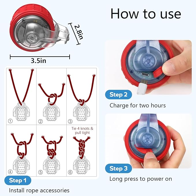 Interactive Dog Toy, Electric Dog Toy with Random Movement Trajectory and Rope Design, Rechargeable Dog Ball Suitable for Puppy