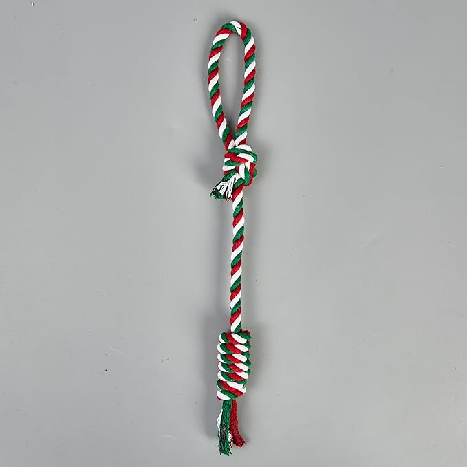 Pet Rope Toys (Small Christmas Colors 6pcs)