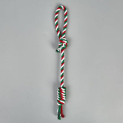 Pet Rope Toys (Small Christmas Colors 6pcs)