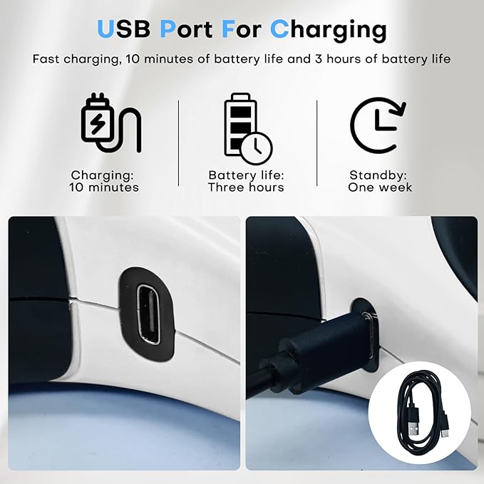 Retractable dog leash with chew-proof cord and LED flashlight, 16-ft heavy-duty dog leash, suitable for Small/medium dogs weighing up to 110 pounds, reflective rope, 360° anti-tangling(White+16ft+LED)