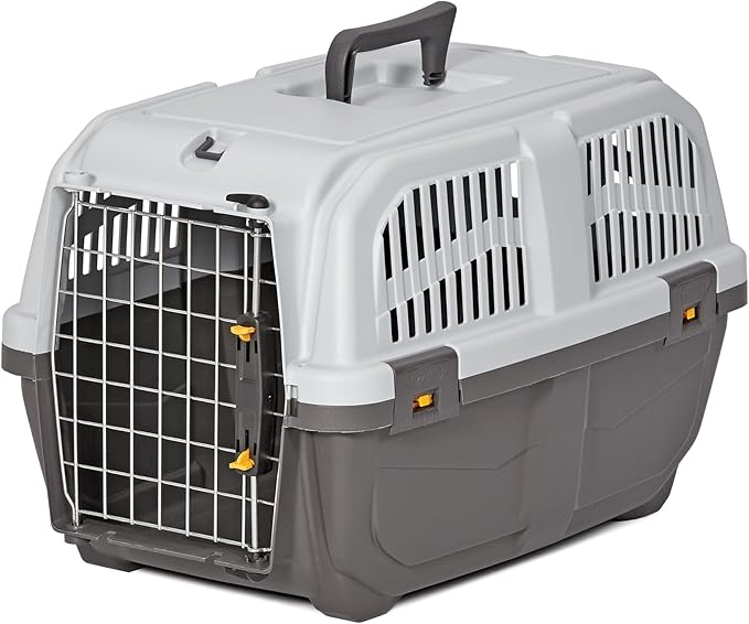 MidWest Homes for Pets Skudo Plastic Carrier, 22-Inch Ideal for XS Dog Breeds with an Adult Weight up to 12 Pounds
