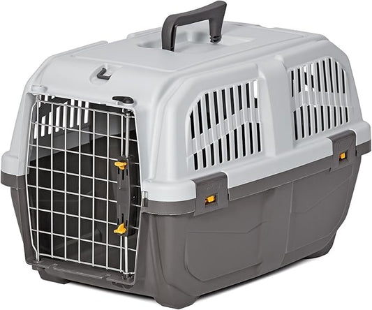 MidWest Homes for Pets Skudo Plastic Carrier, 22-Inch Ideal for XS Dog Breeds with an Adult Weight up to 12 Pounds