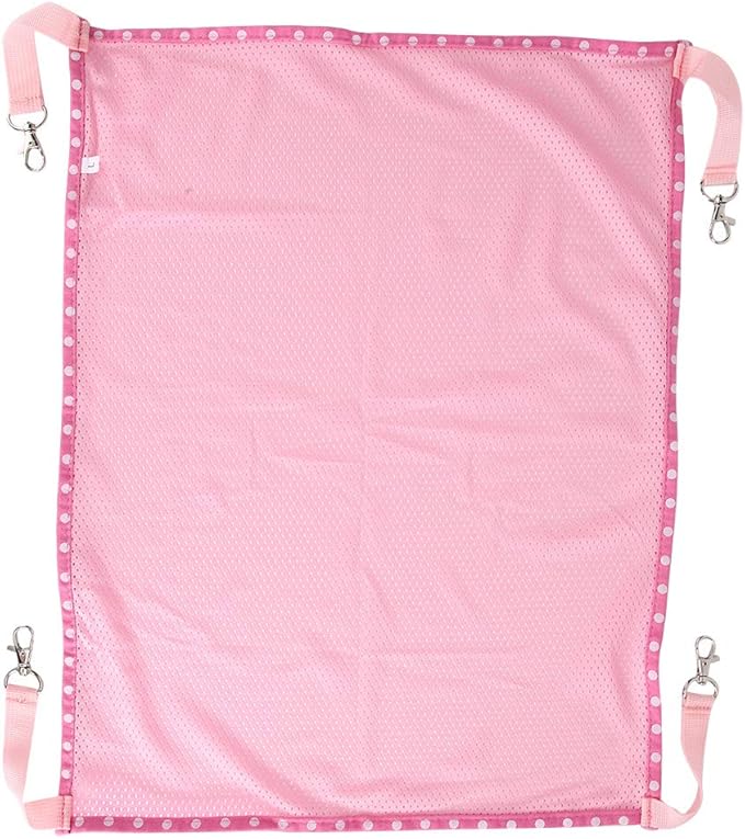 Cat Hammock, Portable Space Saving Pet Bed with Breathable Mesh for Summer, Warm Comfortable Hanging Bed for Cats and Dogs, 2 Sizes 3 Colors (S)