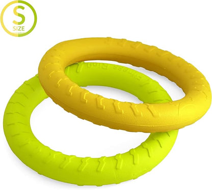 PetSpy Dog Ring Toy – Flying Ring for Outdoor Play, Floating Training & Fetch Toy for Throwing, Catching & Chewers – Durable EVA Flying Disc for Small, Medium & Large Dogs