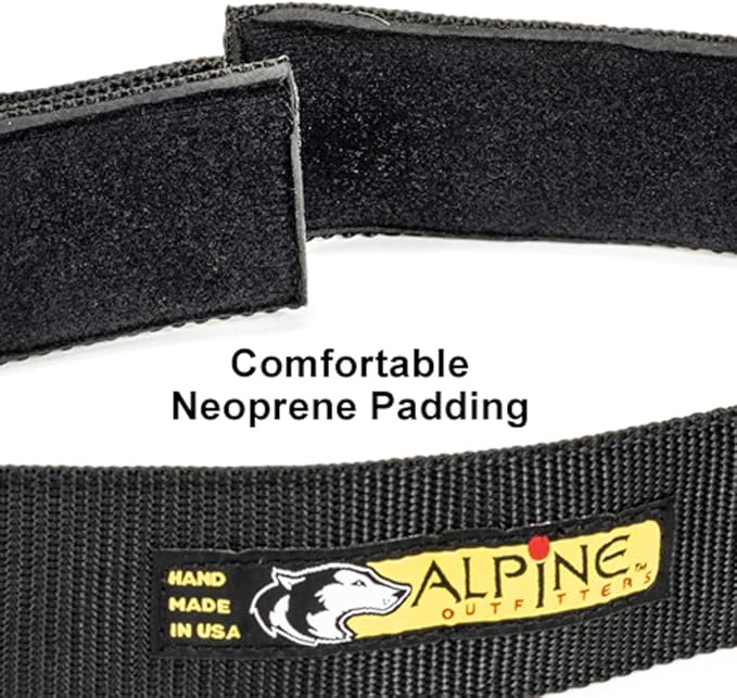 Hands-Free Dog Walking Belt for Canicross, Skijoring, Hiking, & Jogging – 3M Scotchlite Reflective Bands, Neoprene-Padded, Adjustable Waist - (XXLarge)