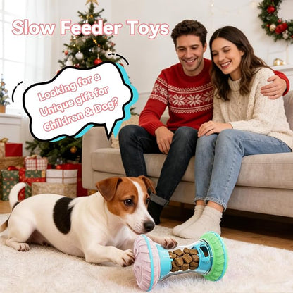 MateeyLife Interactive Dog Puzzle Toys for Small Medium Large Breed - Durable Smart Puppy Enrichment Dogs Toy to Keep Them Busy, Mental Brain Stimulation Treat Dispensing Training & Slow Feeder