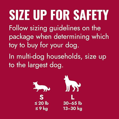 KONG Flyer - Durable Dog Toy for Outdoor Playtime - Natural Rubber Flying Disc, Dog Toy for Fetch - Safer Disc for Healthy Activity - for Small Dogs