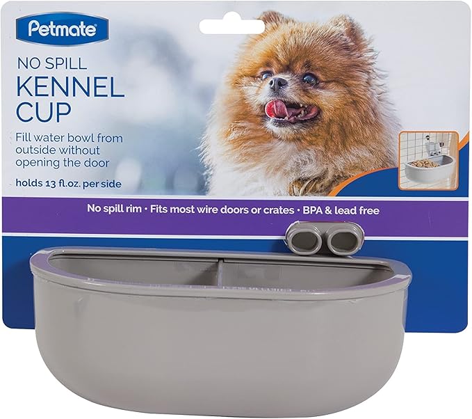 Petmate Vari Dog Kennel - Portable Dog Carriers & Crates for Medium Dogs, Airline-Friendly, Durable Plastic, Pet Carrier For Home and Travel, 32 Inches, Taupe and Black, With Kennel Bowl