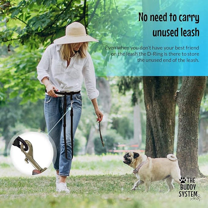 The Buddy System Accessories for Our Dog Leashes Made in USA (Extra Buddy, Small Dog Black)