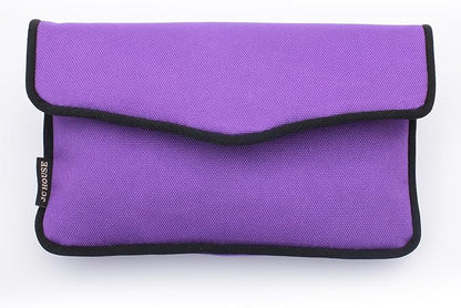 Hands Free Dog Leash, Heavy Duty with Waist Belt & Storage Pouch, Strong Pull Control, Two Handles Bungee for Running & Walking, Big & Medium Dogs, Purple