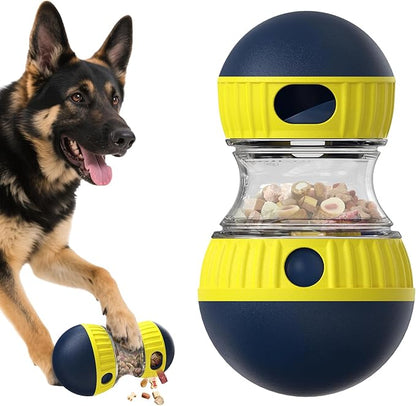 Extra-Large Size Dog Enrichment Toy for Medium/Large Aggressive Chewer Breed Dogs Treat Dispenser Ball & Food Dispensing Toys & Puzzles Slow Feeder & Mental Stimulation,Ultimate Boredom Buster