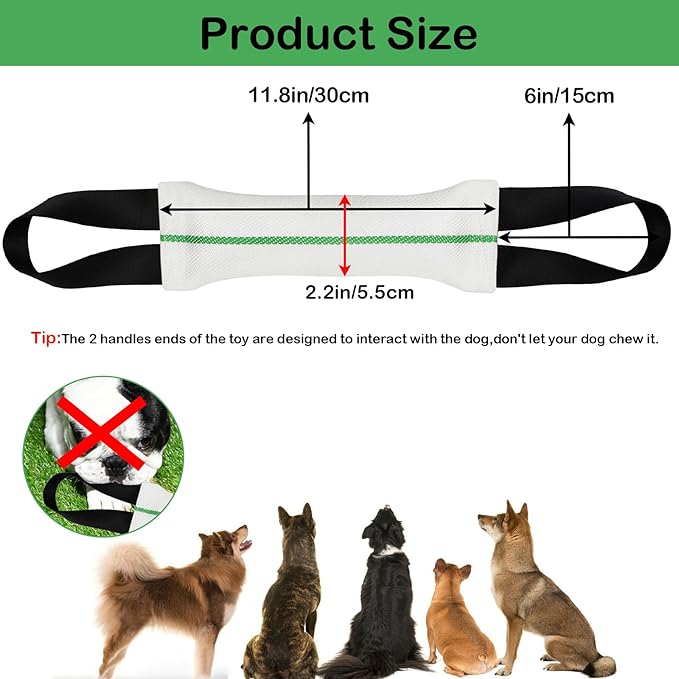 ASOCEA Dog Pool Toys,2-in-1 Dog Water Toys Interactive Tug Toys for Small to Large Dogs Bite Resistant Squeaky Floating Toy Perfect for Dock Diving Training Fetching Throwing Playing