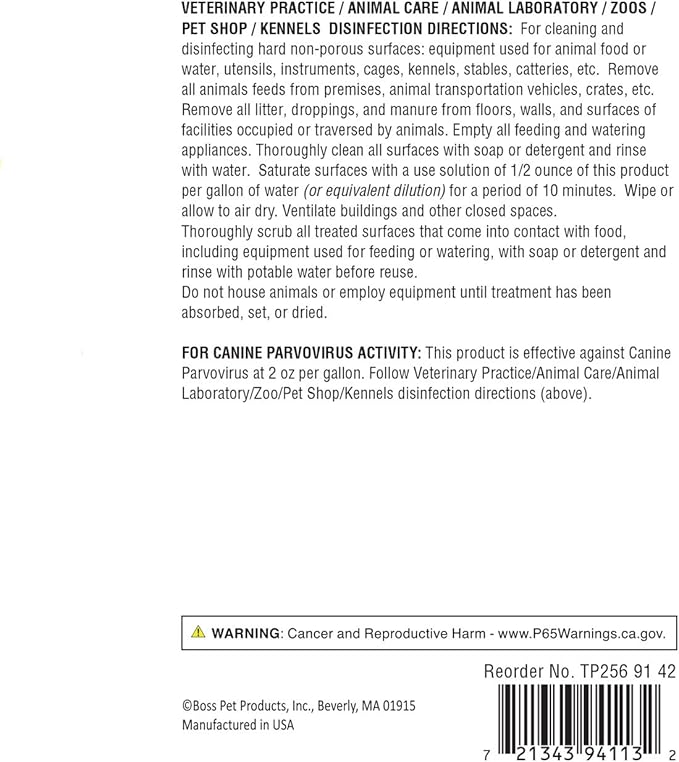 Top Performance 256 Multi-Purpose Concentrated Disinfectant, Detergent, and Deodorant