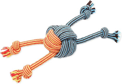 Mammoth Pet Products 43725185: Extra Flossy Chew Monkey Fist Dog Toy, 10In