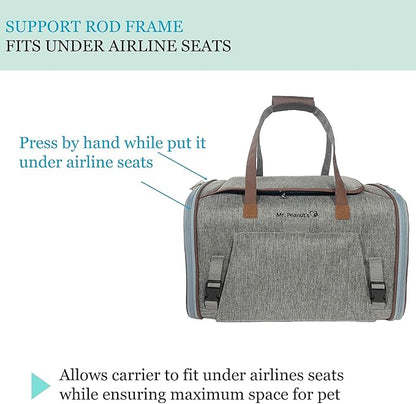 Mr. Peanut's Gold Series Standard Size Airline Compliant Expandable Pet Carrier V3.0