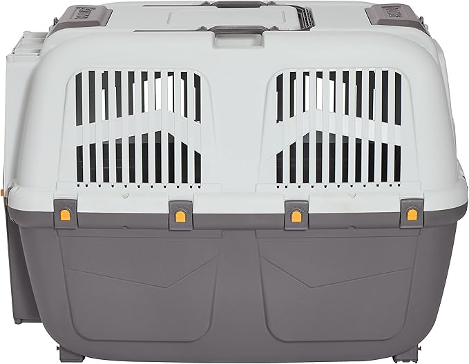 MidWest Homes for Pets Skudo Plastic Carrier, Ideal for Large Dog Breeds with an Adult Weight of 71-90 Pounds