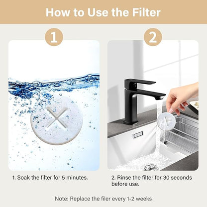 16+16 Pack Replacement Filters for Pawccoli 7L/1.8Gal Dog Water Fountain Stainless Steel, Includes 16 Filters & 16 Sponges