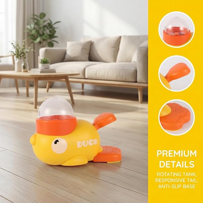 Interactive Dog Toys Food Puzzle Slow Feeder, Duck Shape Slow Feeder for Small Medium Dogs Eenrichment Toys, Promotes IQ Training and Entertainment Reduces Bloating Anti-Gulping