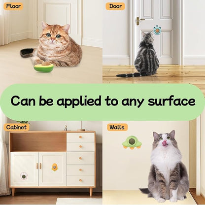 Catnip Roller Ball Catnips Wall Ball 5 Piece (3 Nips,2 Worm Galls) with 2 Replacement Cat nip Balls As Present
