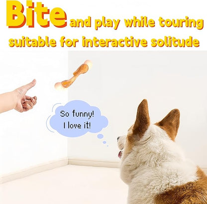 Scented Puppy Teething Toys: Natural Puppies Chew Toys to Clean Teeth or Relieve Boredom - Birthday Gift Chew Toys for Dogs (Puppy 5-15lbs, Small Bone)