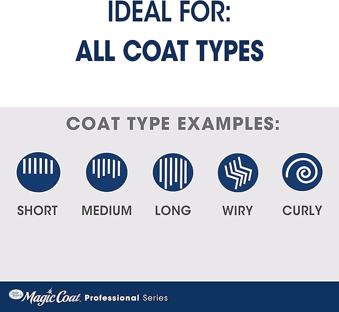 Four Paws Magic Coat Professional Series Love Glove Silicone Cat Grooming Mitt, Deshedding & Dematting, 1 Count