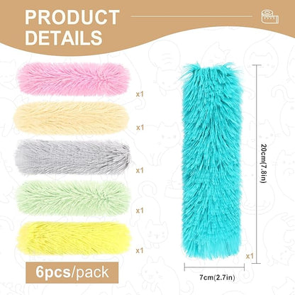 Cat Toys Pillows 6Pcs Catnip Kicker Toys for Cats Promotes Kitty Exercise