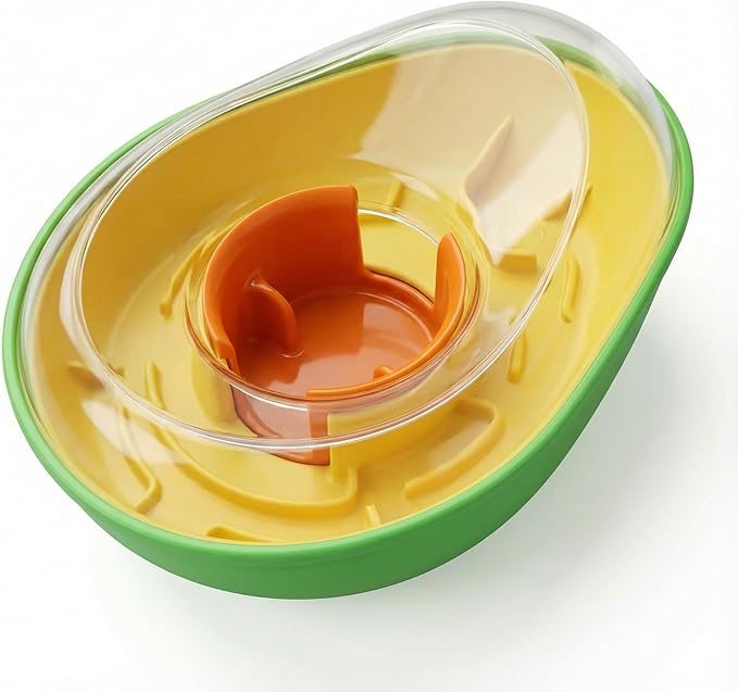 3 in 1 Dog Slow Feeder, Non-Spill, Anti-Choking, Interactive Toys to Keep Them Busy, Detachable, Easy to Clean, Great for Slower Feeding& Food Training
