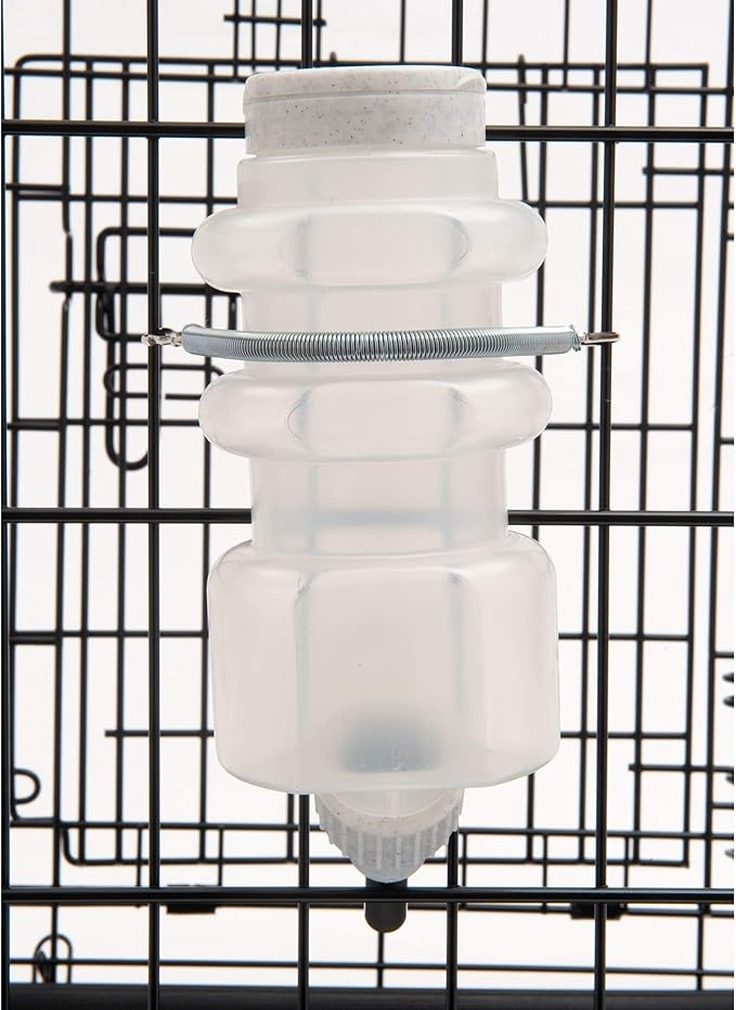Lixit Top Fill NO-Drip Water Bottles for Dogs. (16 FL Oz (Pack of 1), White)