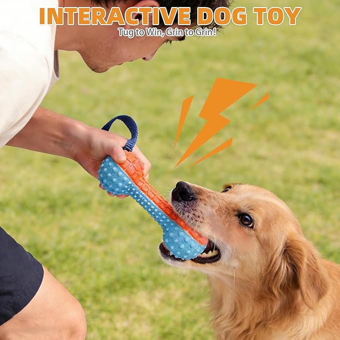 KOOLTAIL Floating Dog Toys,3 Pack TPR Water Pool Fetching Toy with Durable Rope for Small Medium Large Dogs,Bright Bumper Interactive Dog Chew Toys for Summer Outdoor Pool,Training&Teething